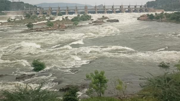 Water discharge from Mettur Dam: Warning may increase to 1.75 lakh cubic feet