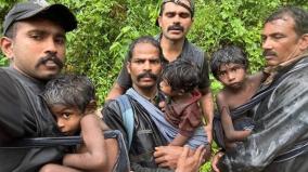 forest-officials-rescued-6-people-including-4-kids-trapped-in-cave-at-wayanad