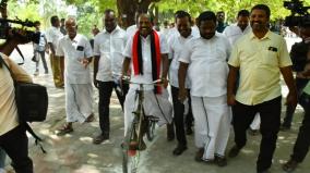 nellai-mayor-election-controversy-due-to-filing-of-councilor-nomination-against-dmk-candidate