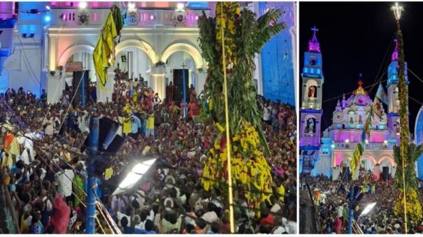 Flag Hoisting of Holy Mother Cathedral near Kovilpatti