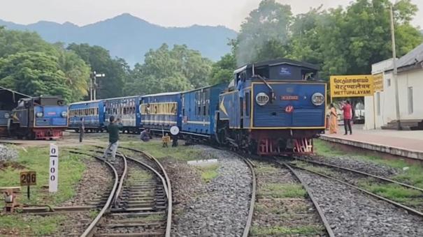 Mettupalayam - NIlgiris mountain rail service resumes after 6 days