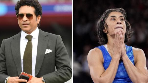 Sachin Tendulkar says vinesh phogat deserved silver medal in olympics support her