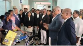 judges-gave-bicycles-and-new-clothes-to-children-who-lost-their-parents-due-to-hooch-tragedy-at-kallakurichi