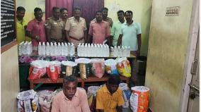 500-liters-of-liquor-illegally-sold-in-puducherry-seized