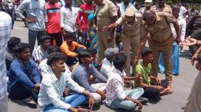 private-college-student-mystery-dead-on-kolli-hills-parents-relatives-road-block