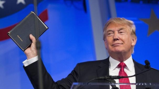 Donald Trump earns revenue by Bible sales