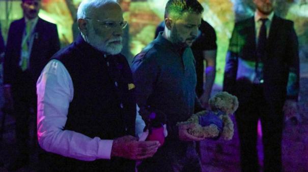 PM Modi pays tribute to children who lost their lives in war in Ukraine