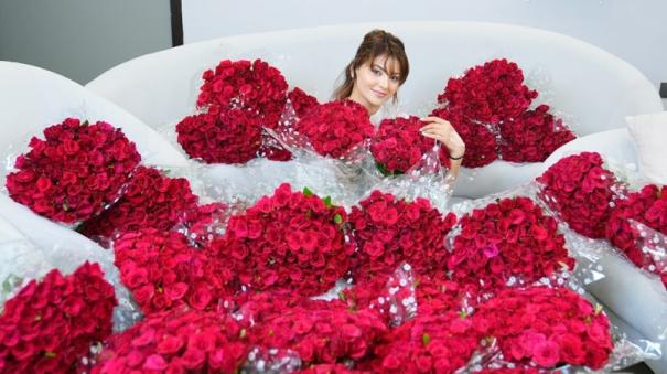 Urvashi Rautela Claims 1 Lakh Roses Sent To Hospital