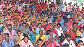 chennai-corporation-health-workers-protest