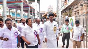 tn-assembly-team-inspected-the-facilities-provided-for-the-devotees-at-the-palani-murugan-temple