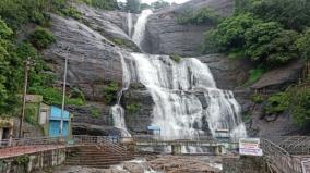 bathing-in-the-waterfall-is-prohibited-due-to-the-re-intensification-of-southwest-monsoon-in-tenkasi