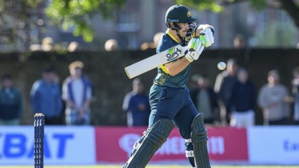 Travis Head's 80 off 25 blows Scotland away