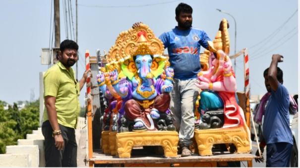 No fee fixed for dissolving Vinayagar idols in Waterbodies: TNPCB reports