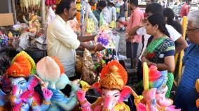 ganesh-chathurthi-flower-and-vinayagar-statue-sales-in-coimbatore