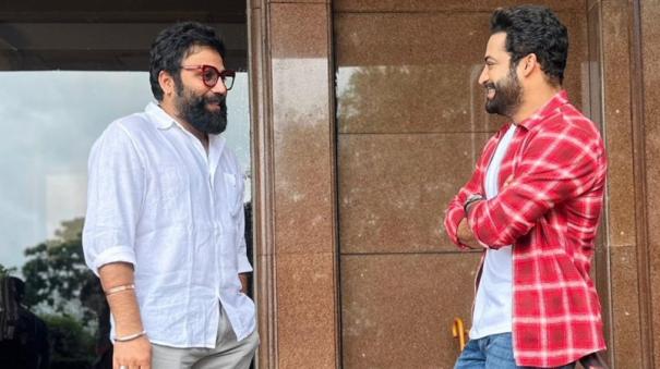 Junior NTR meets Animal director