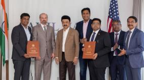 on-us-visit-tamil-nadu-cm-mk-stalin-exchanges-mou-with-caterpillar