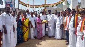 dmdk-party-members-hoisted-flag-in-ariyalur-and-provide-welfare-assistance