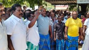 fishermen-protest-against-the-sri-lankan-government-for-sending-the-fishermen-to-shave-their-heads