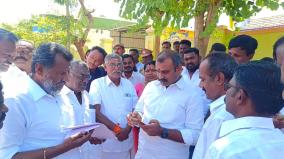 thirumavalavan-is-threatening-dmk-to-get-in-the-cabinet-l-murugan