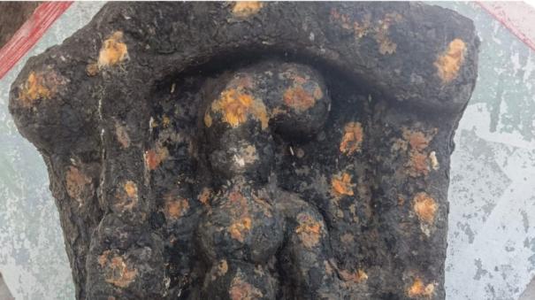 An 18th century policeman Nadukal was discovered near Tirumangalam, Madurai