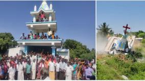 demolition-of-mary-mother-church-near-tiruvennainallur-villagers-protest