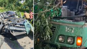 two-killed-on-govt-bus-collision-with-car-near-kalasapakkam