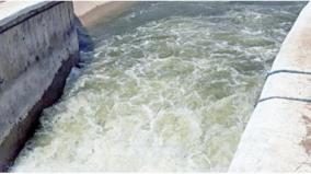 1-200-cubic-feet-per-second-krishna-water-release-from-kandaleru-dam-for-chennai-drinking-water