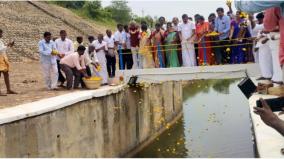 krishna-water-released-from-kandaleru-dam-for-drinking-water-of-chennai-reached-the-border-of-tn