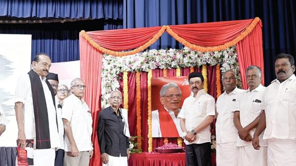 Stalin says Work in Sitaram Yechurys way for Samadharma India