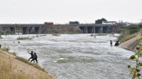 krishna-water-released-from-kandaleru-dam-came-to-poondi-lake