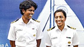 two-navy-women-officers-to-circumnavigate-41-000-km-in-8-months