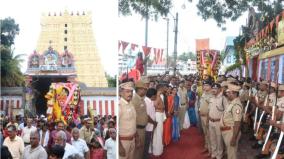 nangai-amman-left-for-thiruvananthapuram-navratri-festival