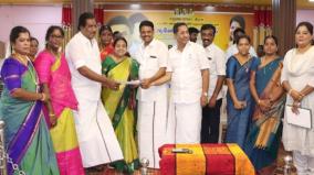 minister-p-murthy-insists-to-increase-membership-by-telling-women-schemes-by-dmk