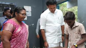 there-is-no-water-facility-thiruvannamalai-govt-school-teacher-complaint-to-anbil-mahesh