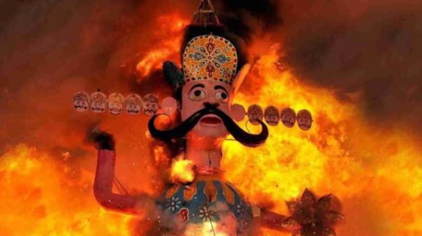 A village in Uttar Pradesh mourns the death of Ravana