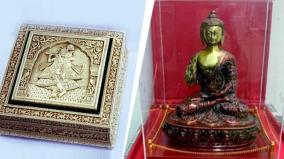 tamil-nadu-brass-buddha-statue-to-laos-president-pm-modi-presents