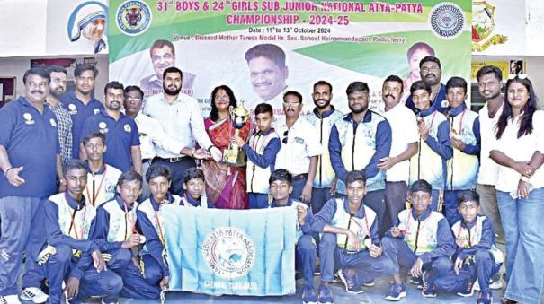 national atya patya tn men s team won championship