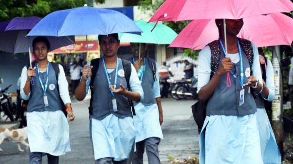 Schools and colleges in Puducherry and Karaikal will also have a rain holiday tomorrow