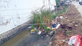 yellow-water-canal-digging-work-issue-in-kanchipuram