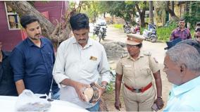 mamallapuram-old-police-quarters-collapsed-due-to-mysterious-explosion-bomb-parts-recovered