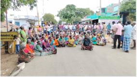 villagers-strike-near-kovilpatti