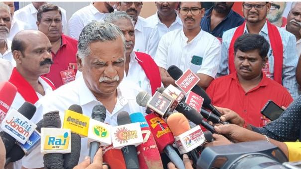 Mutharasan slams edappadi palanisami