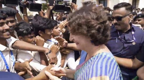 'Mother Teresa came to my house...': Priyanka Gandhi shares heartwarming story in Wayanad