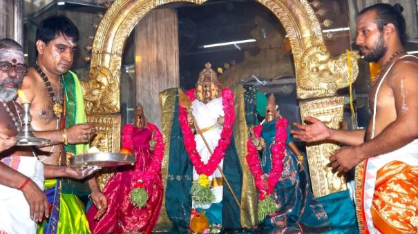 Kanda Sashti Festival begins at Subramanya Swamy Temple, Thiruparangunram