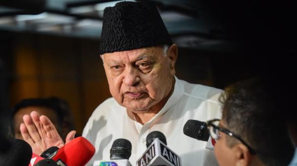 Terrorists should not be killed Farooq Abdullah