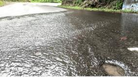 incessant-rains-divert-streams-on-bodimettu-forest-road-erosion-and-damage-to-roads