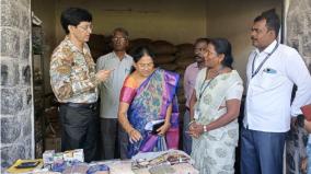 food-secretary-radhakrishnan-visited-ration-shop-near-mamallapuram