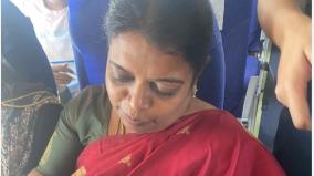 tamil-nadu-minister-geetha-jeevan-laid-lulled-sleep-child