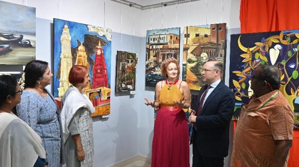 Russian Painter Painting Exhibition in Chennai till Dec 15