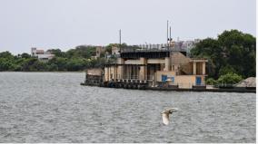 381-cubic-feet-of-water-flow-per-second-from-the-catchment-areas-to-puzhal-lake-due-to-rain